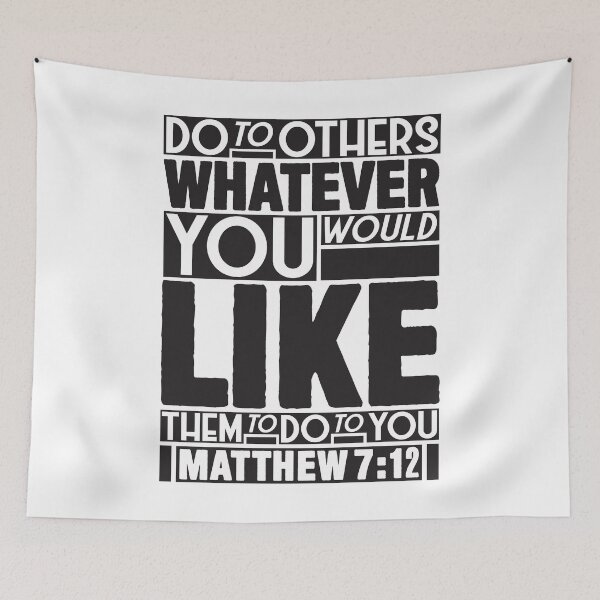 Item preview, Matthew 7:12 Whatever designed and sold by plushism.