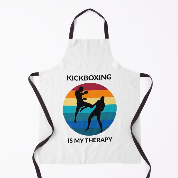 Item preview, Kickboxing Is My Therapy Retro Vintage Sparring  designed and sold by ojdart.