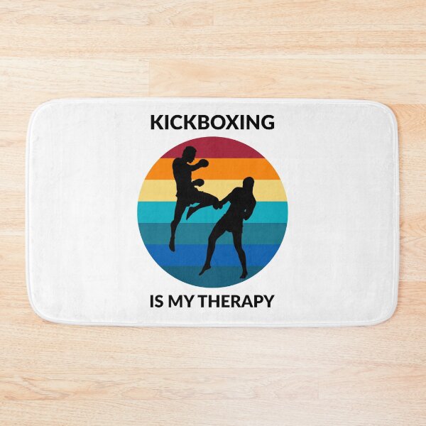 Item preview, Kickboxing Is My Therapy Retro Vintage Sparring  designed and sold by ojdart.