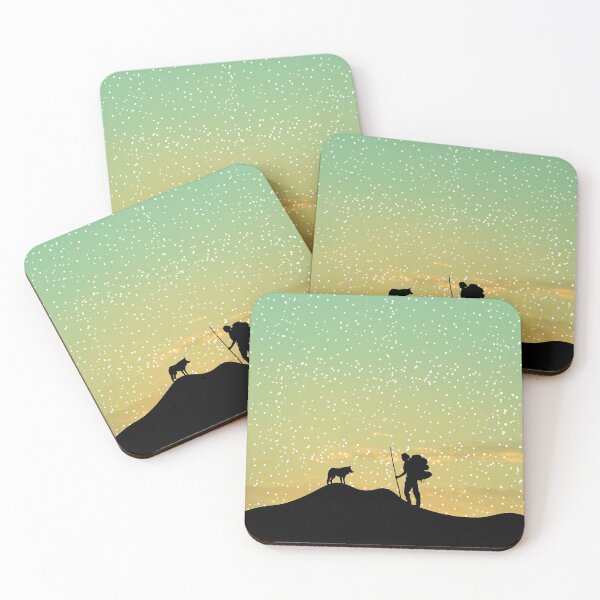 Item preview, Wolf and Backpacker designed and sold by GasconyPassion.