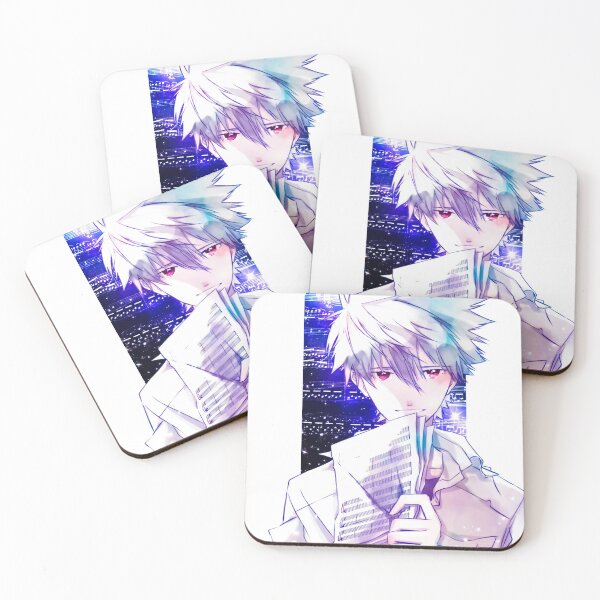 Item preview, Kaworu Nagisa Neon Genesis Evangelion  designed and sold by jerestudio.
