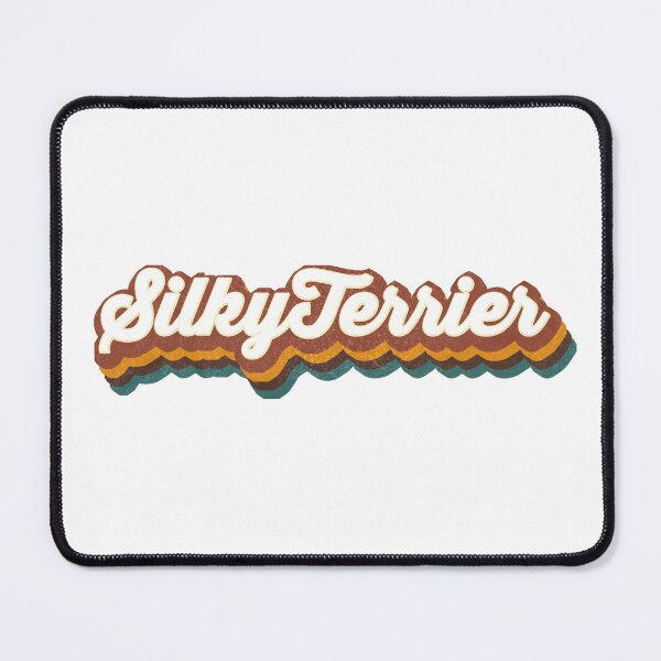 Item preview, Silky Terrier Retro Text Art designed and sold by Elarex.