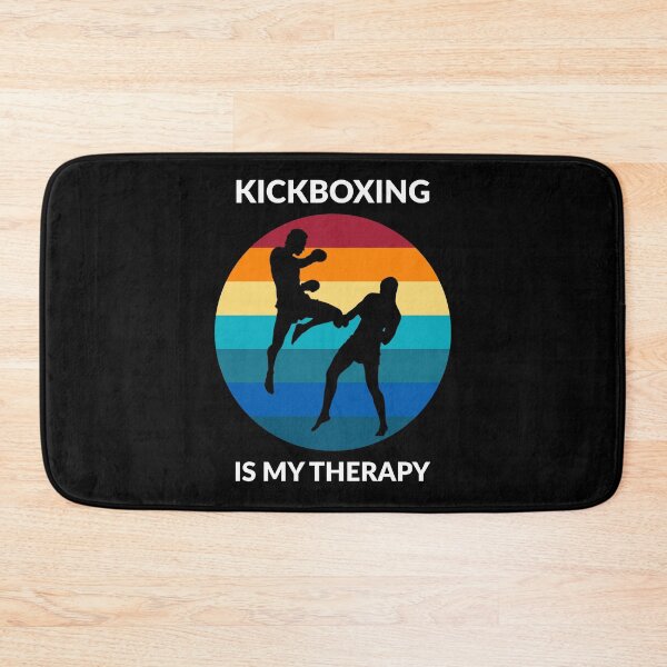 Item preview, Kickboxing Is My Therapy Retro Vintage Sparring  designed and sold by ojdart.