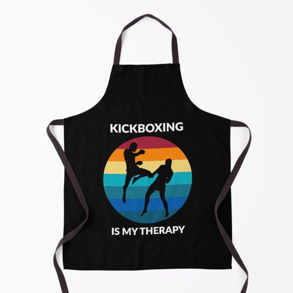 Item preview, Kickboxing Is My Therapy Retro Vintage Sparring  designed and sold by ojdart.