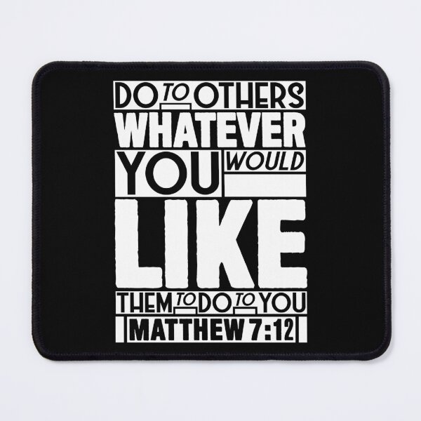 Item preview, Matthew 7:12 Whatever designed and sold by plushism.