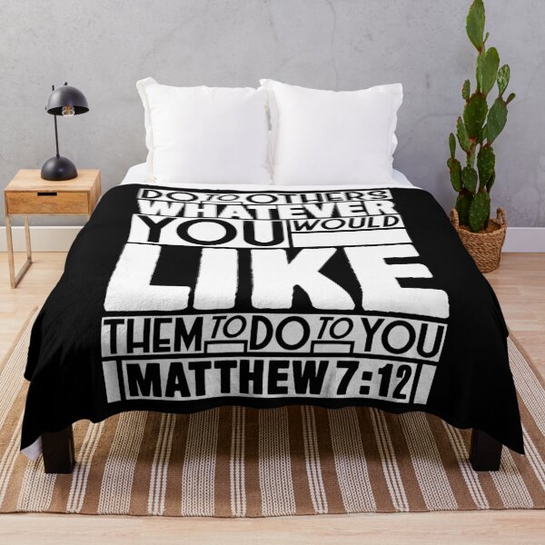 Item preview, Matthew 7:12 Whatever designed and sold by plushism.