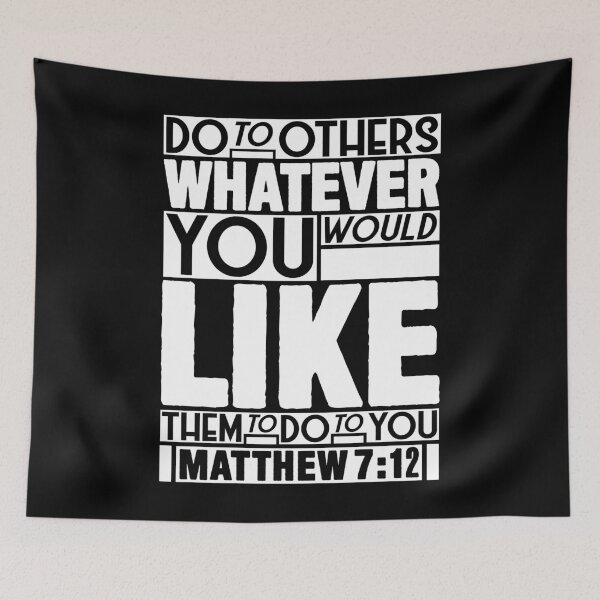 Item preview, Matthew 7:12 Whatever designed and sold by plushism.