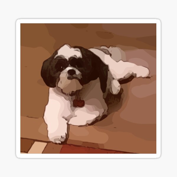 Cute Puppy Dog Sticker