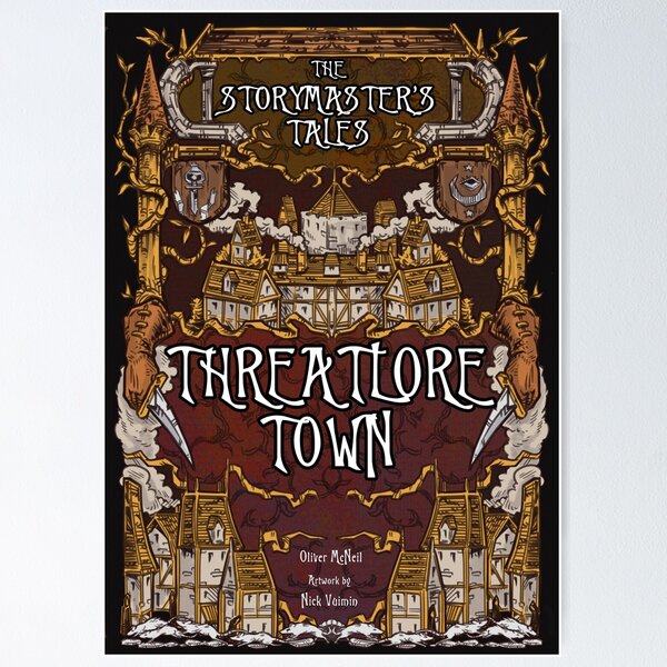 Item preview, Threatlore Town designed and sold by Storymasters.