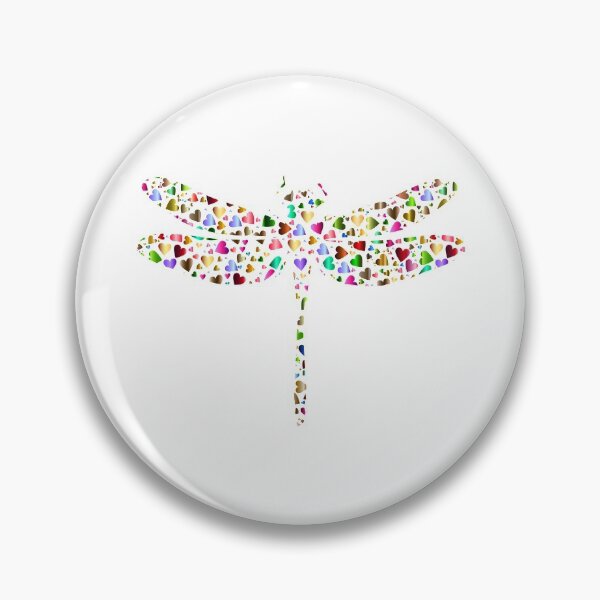 Item preview, Dragonfly Colorful Heart designed and sold by WendaxStreet.