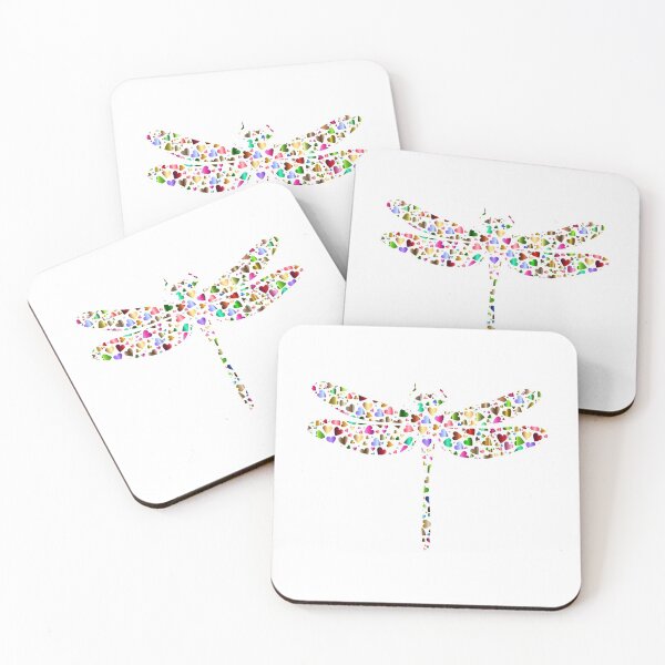 Item preview, Dragonfly Colorful Heart designed and sold by WendaxStreet.