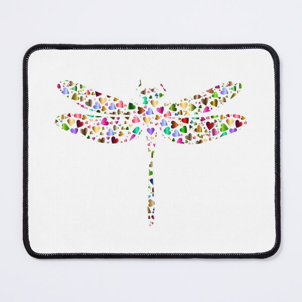 Item preview, Dragonfly Colorful Heart designed and sold by WendaxStreet.