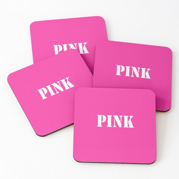 Item preview, Pink background with white letters designed and sold by starv10.