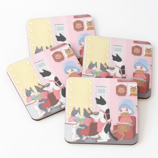 Item preview, Hair salon cat designed and sold by suuljak.