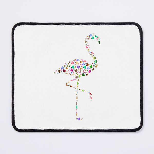 Item preview, Flamingo Colorful Heart designed and sold by WendaxStreet.