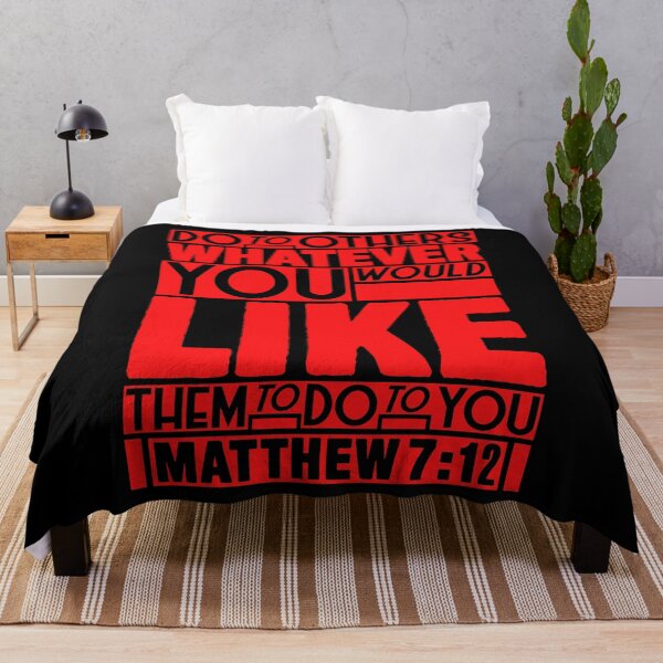 Item preview, Matthew 7:12 Whatever designed and sold by plushism.