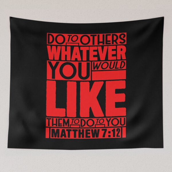 Item preview, Matthew 7:12 Whatever designed and sold by plushism.
