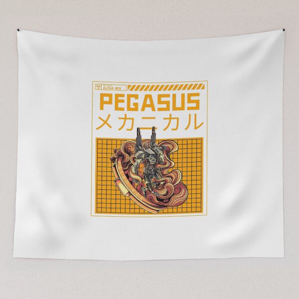Item preview, Pegasus Japanese Art designed and sold by TheHillSpruce.