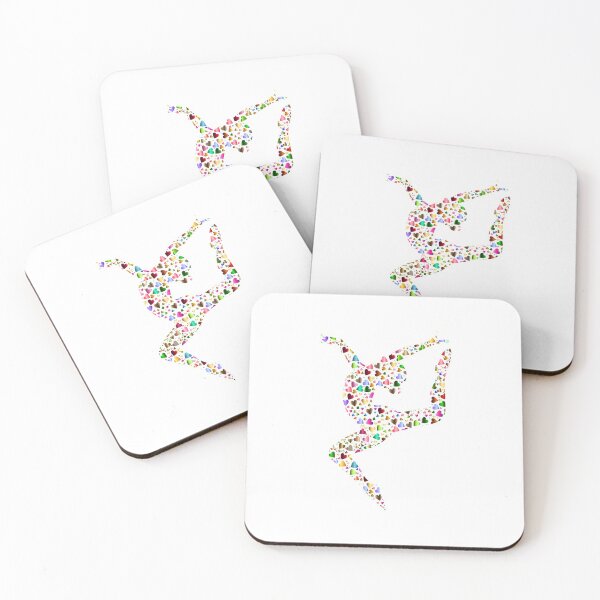 Item preview, Gymnastics Colorful Heart designed and sold by WendaxStreet.
