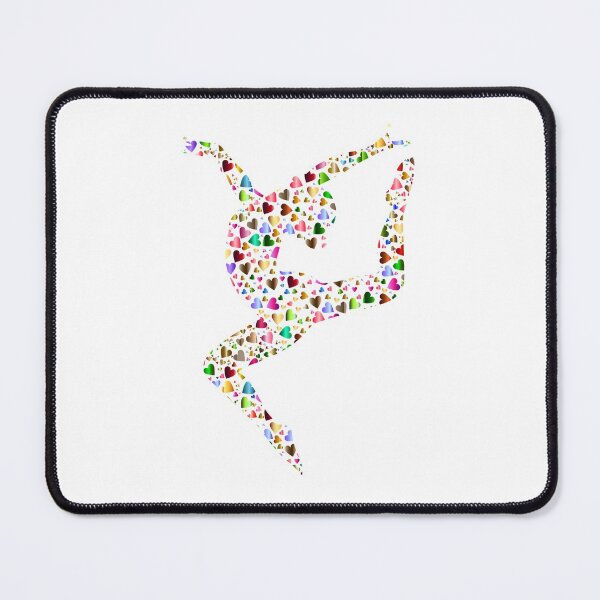 Item preview, Gymnastics Colorful Heart designed and sold by WendaxStreet.