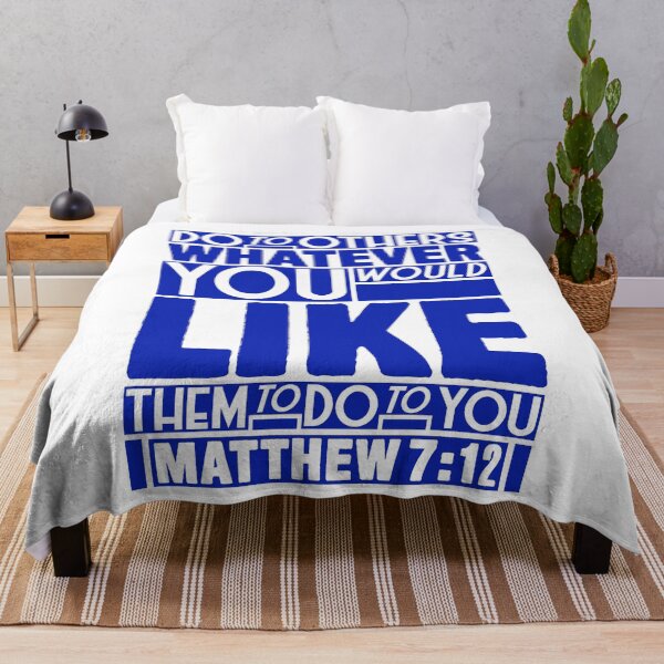 Item preview, Matthew 7:12 Whatever designed and sold by plushism.