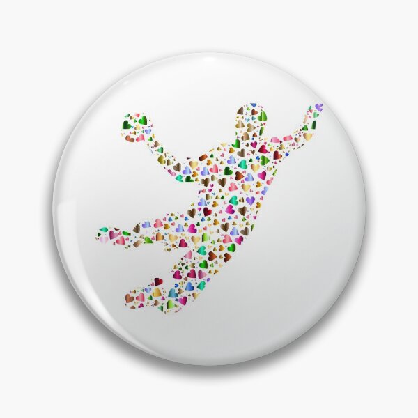 Item preview, Handball Colorful Heart designed and sold by WendaxStreet.