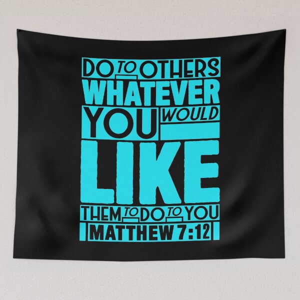 Item preview, Matthew 7:12 Whatever designed and sold by plushism.