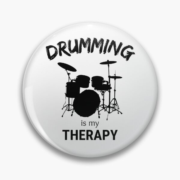 Item preview, Drumming Is My Therapy designed and sold by guitarkel.