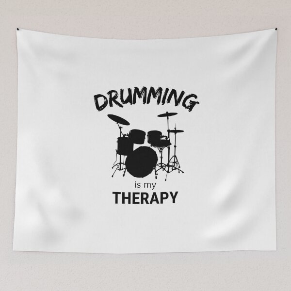 Item preview, Drumming Is My Therapy designed and sold by guitarkel.