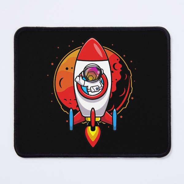 Item preview, Astronaut Rocket HEX Coin To The Moon HEX Crypto Token Blockchain Cryptocurrency Wallet designed and sold by JaxonBrown.