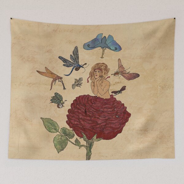Item preview, Flower Child Listens to the Nature's Music designed and sold by KEnzPhotography.