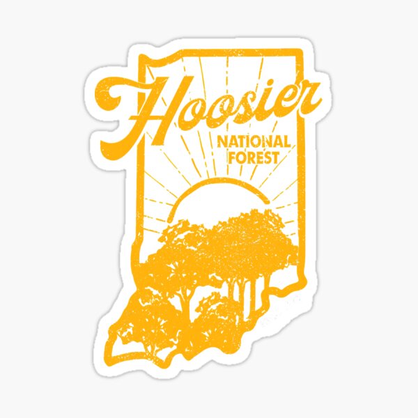 Hoosier National Forest Sticker R3248 Indiana YOU CHOOSE SIZE