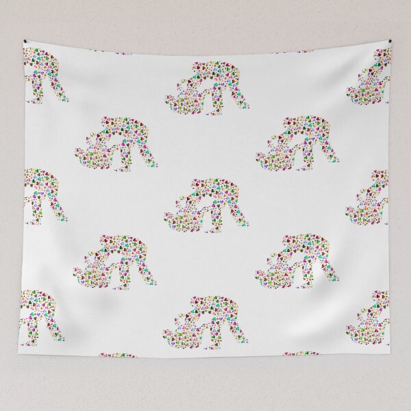 Item preview, Jiu Jitsu Colorful Heart designed and sold by WendaxStreet.