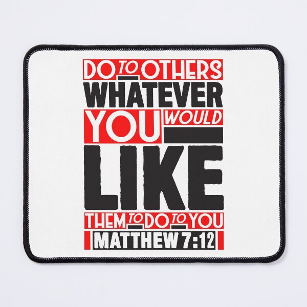 Item preview, Matthew 7:12 Whatever designed and sold by plushism.