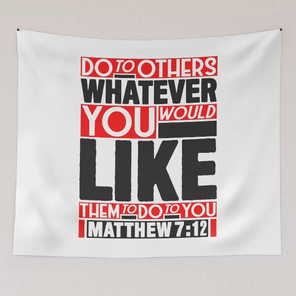 Item preview, Matthew 7:12 Whatever designed and sold by plushism.