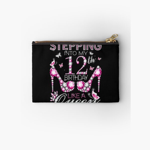 Item preview, Stepping Into My 12th Birthday Like A queen  12th birthday Gift Birthday boss Stepping Into My Birthday gift Like A Boss designed and sold by jojocat90.
