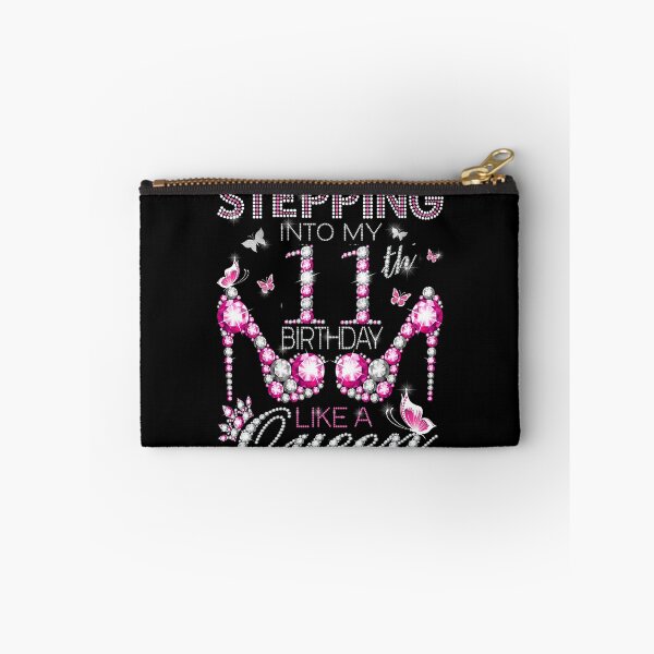 Item preview, Stepping Into My 11th Birthday Like A queen  11th birthday Gift Birthday boss Stepping Into My Birthday gift Like A Boss designed and sold by jojocat90.