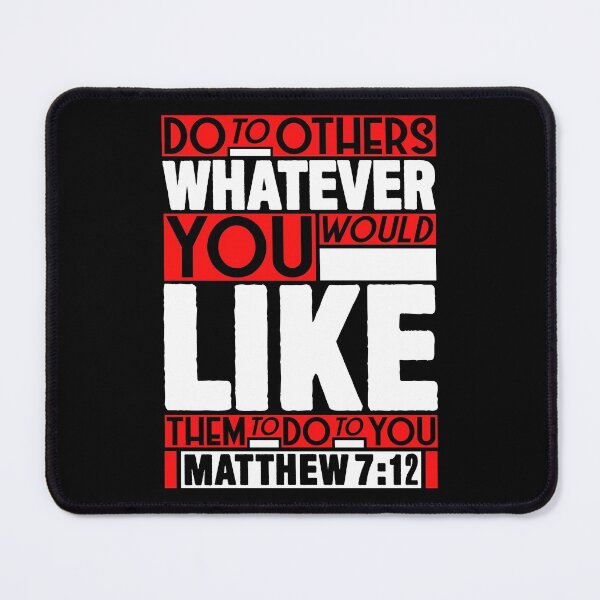 Item preview, Matthew 7:12 Whatever designed and sold by plushism.