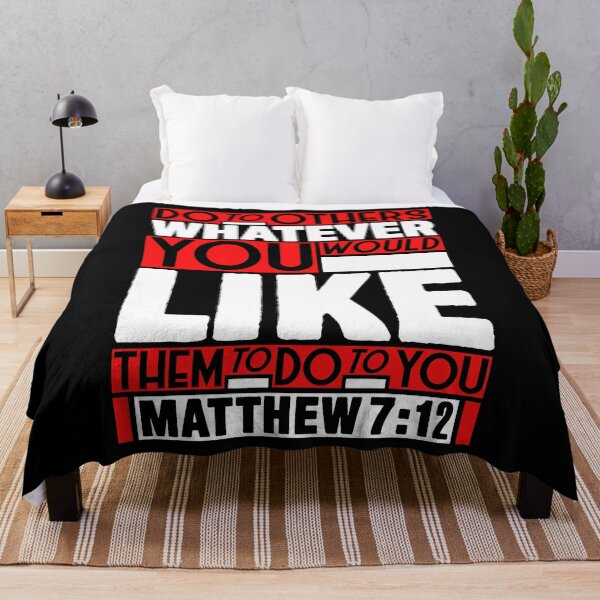 Item preview, Matthew 7:12 Whatever designed and sold by plushism.