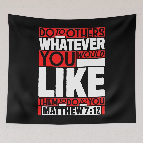 Item preview, Matthew 7:12 Whatever designed and sold by plushism.