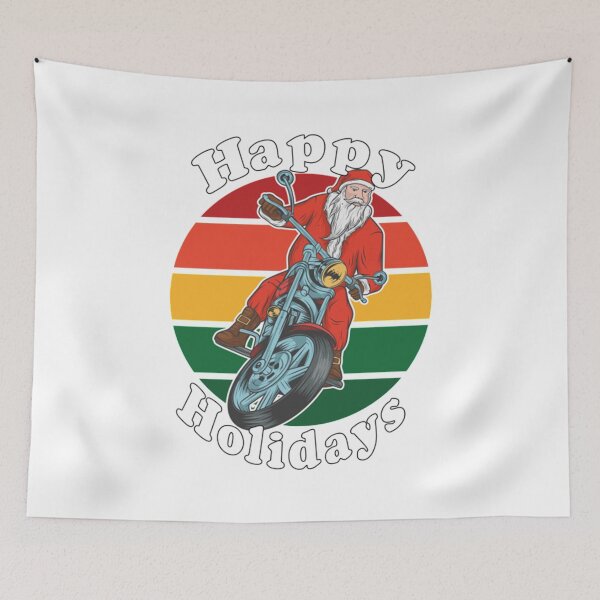 Item preview, Happy Holidays Santa T-ShirtHo Ho Ho, Happy Holidays! designed and sold by DunlopMosman.