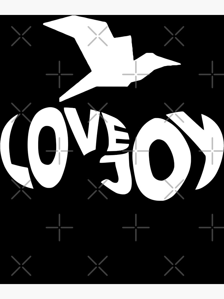 "The Lovers Lovejoy Loves Music And Band Logo (White)" Metal Print for