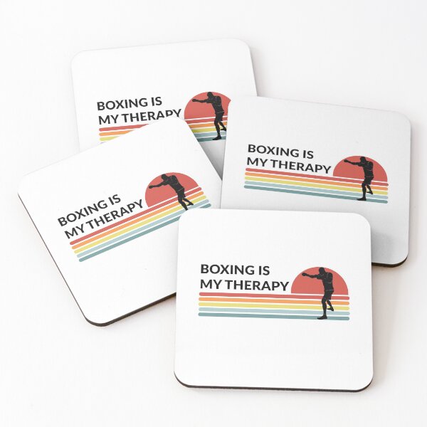 Item preview, Boxing Is My Therapy Retro Vintage  designed and sold by ojdart.