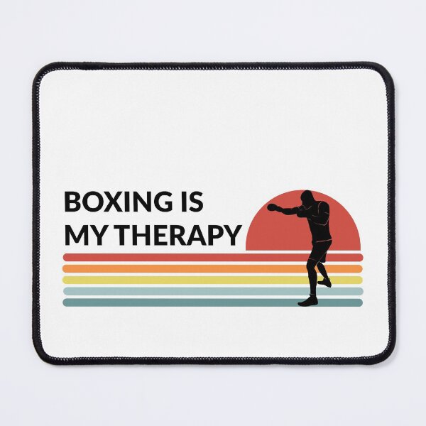 Item preview, Boxing Is My Therapy Retro Vintage designed and sold by ojdart.