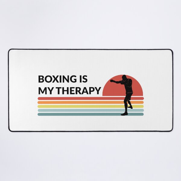 Item preview, Boxing Is My Therapy Retro Vintage  designed and sold by ojdart.