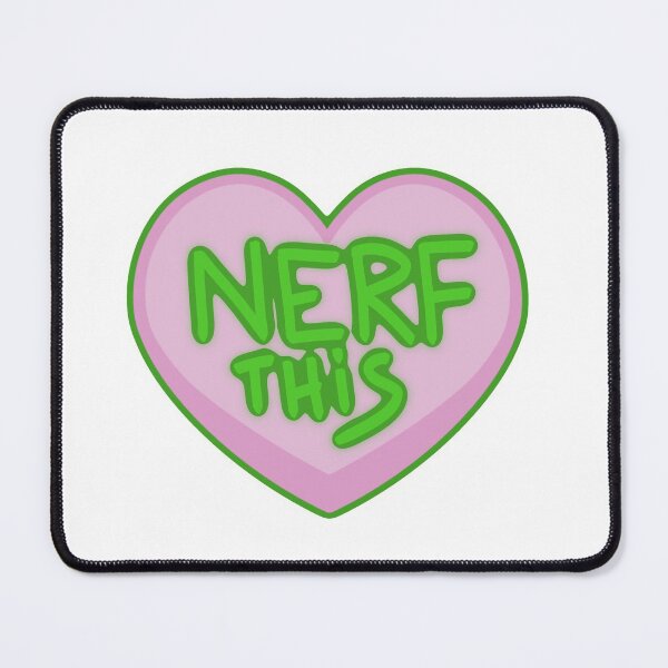 Item preview, Nerf this T-shirt - Sticker - Home decor - Gamer - Heart -  designed and sold by rockicide.