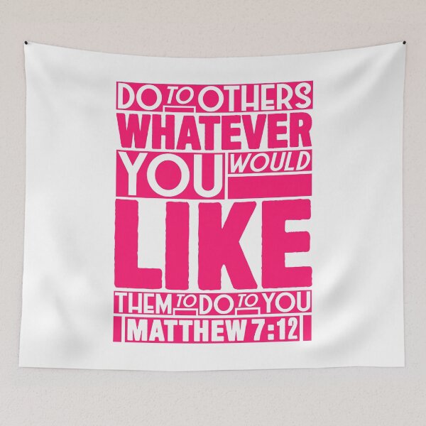Item preview, Matthew 7:12 Whatever designed and sold by plushism.