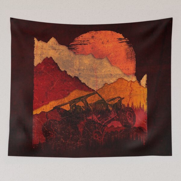 Item preview, Offroad Red Mountains designed and sold by tabemisa.