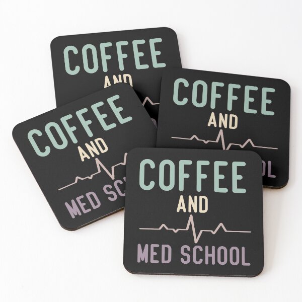Item preview, Coffee And Med School Funny Medical Student designed and sold by medbdj.