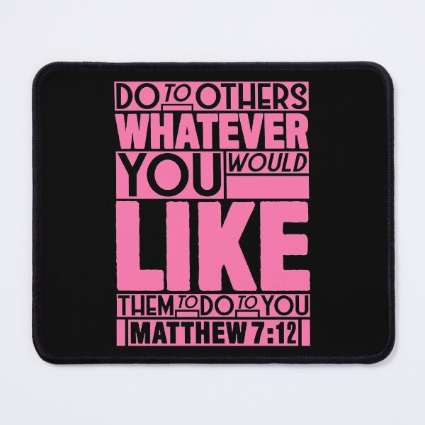 Item preview, Matthew 7:12 Whatever designed and sold by plushism.